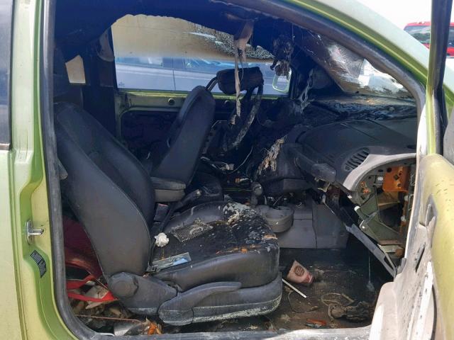 3VWCP21C32M403898 - 2002 VOLKSWAGEN NEW BEETLE მწვანე ფოტო 5