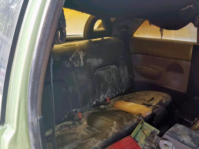 3VWCP21C32M403898 - 2002 VOLKSWAGEN NEW BEETLE მწვანე ფოტო 6