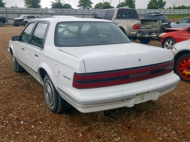 1G4AG554XR6461575 - 1994 BUICK CENTURY SP WHITE photo 3