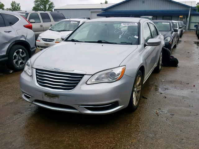 1C3CCBBG9CN164479 - 2012 CHRYSLER 200 TOURIN SILVER photo 2