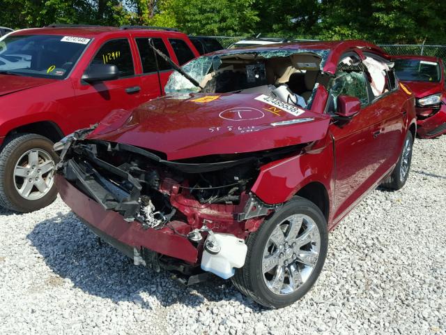 1G4GC5ED8BF323481 - 2011 BUICK LACROSSE C MAROON photo 2