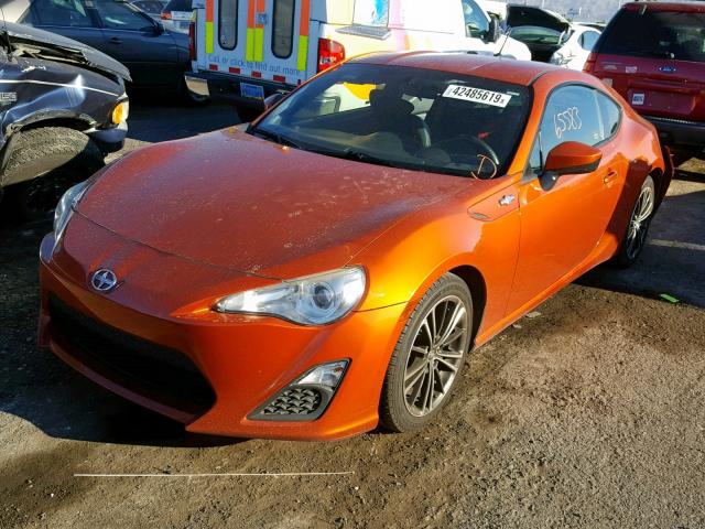 JF1ZNAA12D1700257 - 2013 TOYOTA SCION FR-S BROWN photo 2