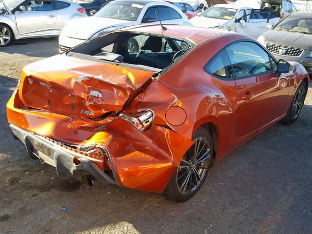 JF1ZNAA12D1700257 - 2013 TOYOTA SCION FR-S BROWN photo 4