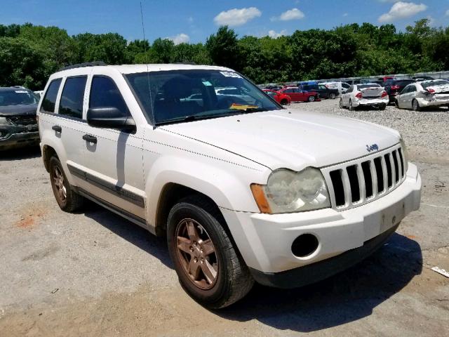 1J4GR48K55C658902 - 2005 JEEP GRAND CHER WHITE photo 1