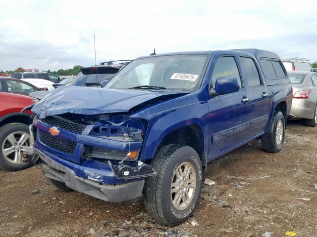 1GCJTCDE1A8131380 - 2010 CHEVROLET COLORADO L BLUE photo 2