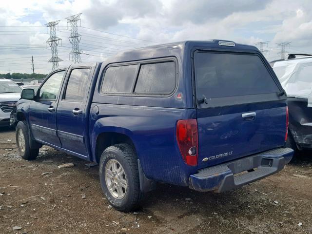 1GCJTCDE1A8131380 - 2010 CHEVROLET COLORADO L BLUE photo 3