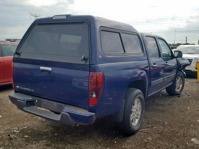 1GCJTCDE1A8131380 - 2010 CHEVROLET COLORADO L BLUE photo 4
