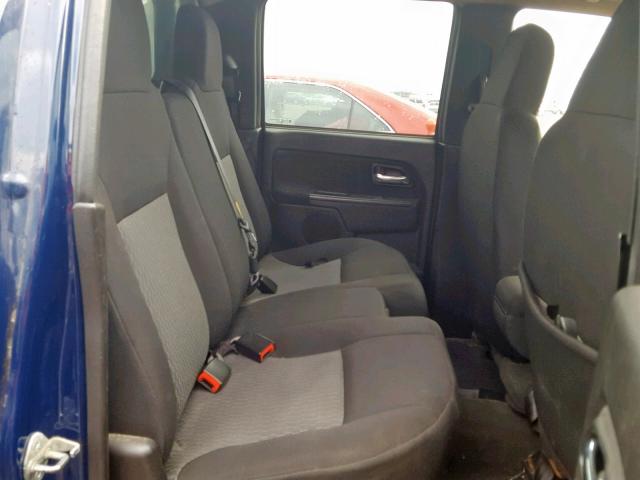 1GCJTCDE1A8131380 - 2010 CHEVROLET COLORADO L BLUE photo 6