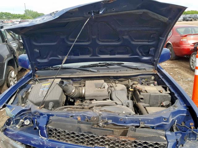 1GCJTCDE1A8131380 - 2010 CHEVROLET COLORADO L BLUE photo 7