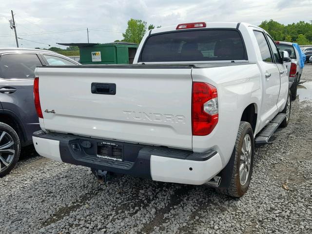 5TFAW5F18FX481146 - 2015 TOYOTA TUNDRA CRE WHITE photo 4