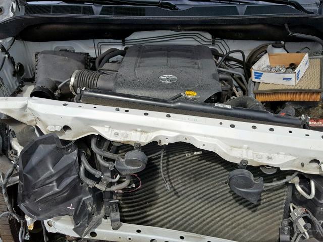 5TFAW5F18FX481146 - 2015 TOYOTA TUNDRA CRE WHITE photo 7