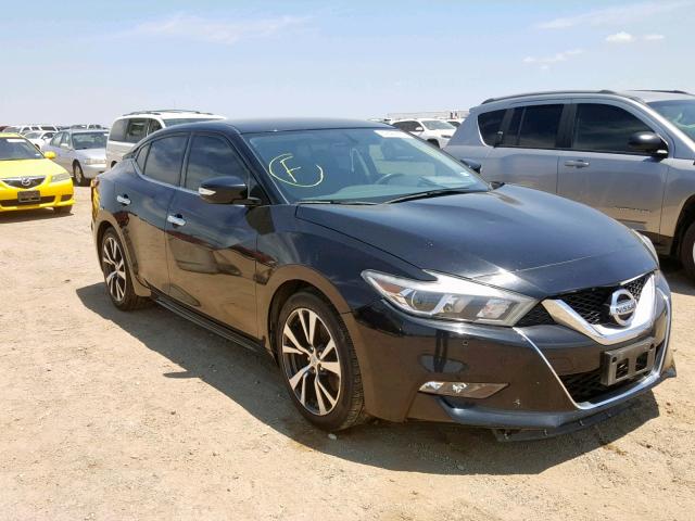 1N4AA6AP4HC370402 - 2017 NISSAN MAXIMA 3.5 BLACK photo 1