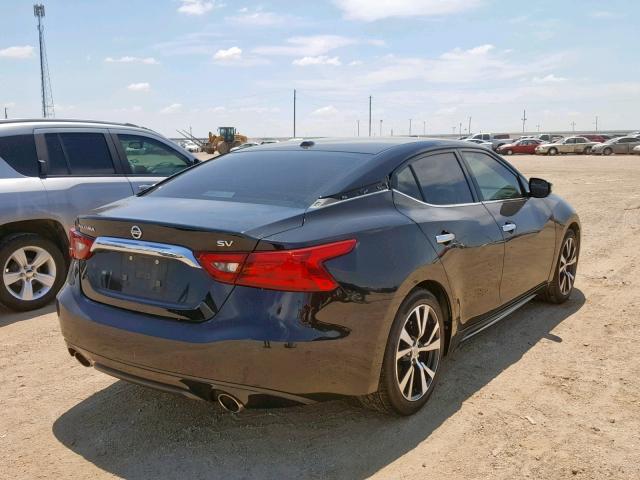 1N4AA6AP4HC370402 - 2017 NISSAN MAXIMA 3.5 BLACK photo 4