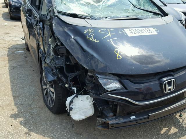 3HGGK5H89FM703104 - 2015 HONDA FIT EX BLACK photo 9