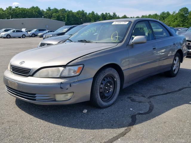 JT8BF28G0W0097955 - 1998 LEXUS ES 300 GRAY photo 2