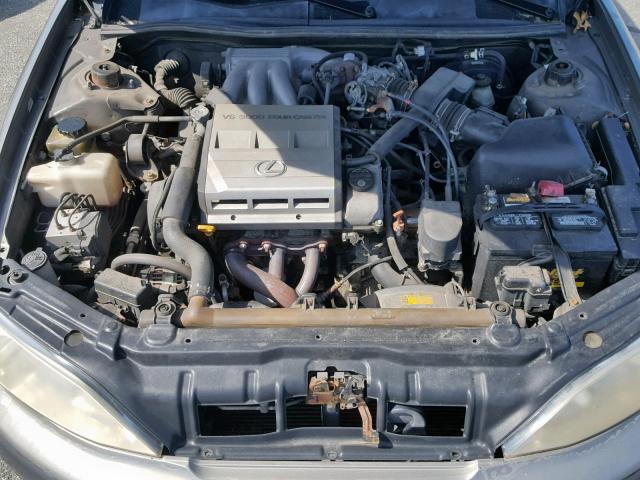 JT8BF28G0W0097955 - 1998 LEXUS ES 300 GRAY photo 7