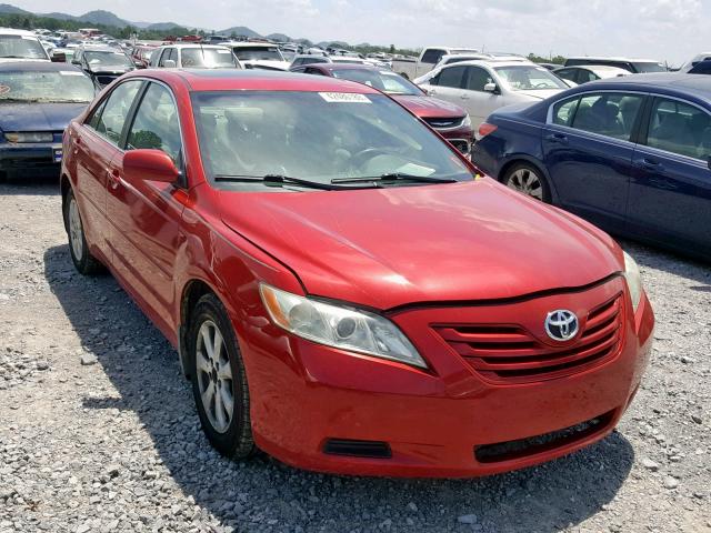 4T1BK46KX7U006888 - 2007 TOYOTA CAMRY NEW RED photo 1