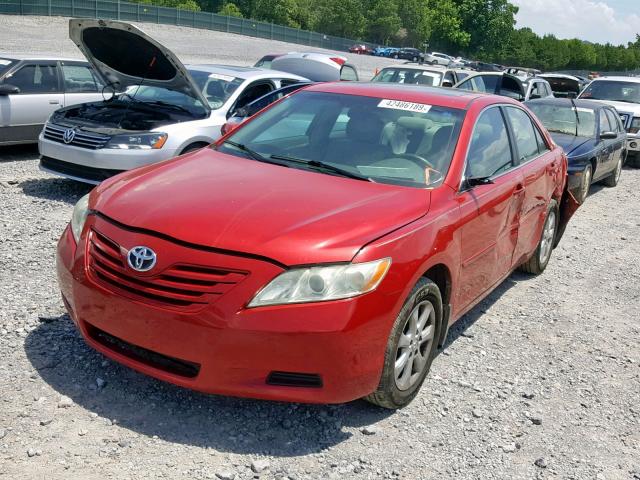 4T1BK46KX7U006888 - 2007 TOYOTA CAMRY NEW RED photo 2