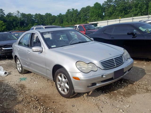 WDBRF64J81F042148 - 2001 MERCEDES-BENZ C 320 SILVER photo 1