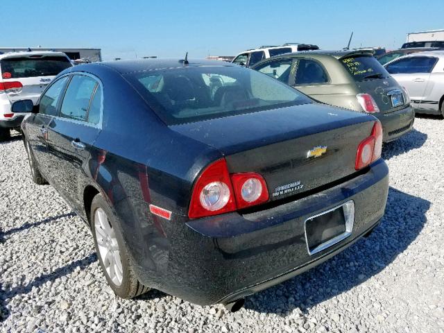 1G1ZE5E71BF355392 - 2011 CHEVROLET MALIBU LTZ შავი ფოტო 3
