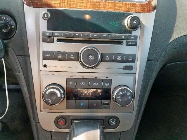 1G1ZE5E71BF355392 - 2011 CHEVROLET MALIBU LTZ შავი ფოტო 9