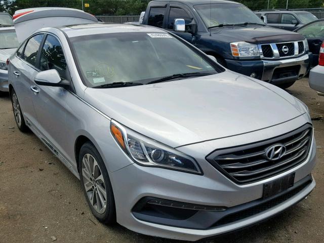 5NPE34AF3GH409470 - 2016 HYUNDAI SONATA SPO SILVER photo 1