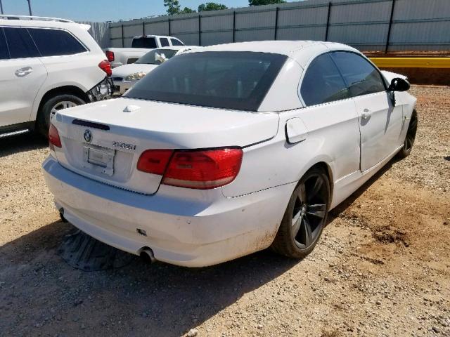 WBAWL73597PX47497 - 2007 BMW 335 I WHITE photo 4