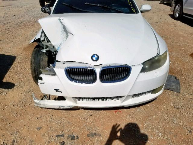 WBAWL73597PX47497 - 2007 BMW 335 I WHITE photo 7