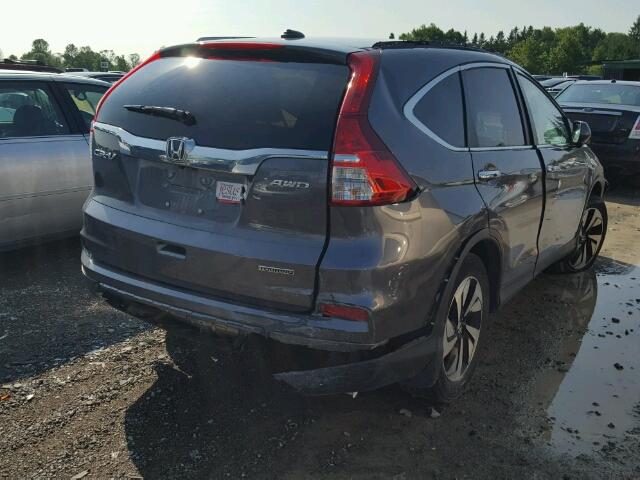 5J6RM4H97GL801047 - 2016 HONDA CR-V TOURI GRAY photo 4