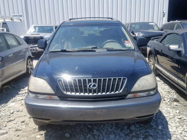 JT6GF10U8Y0045244 - 2000 LEXUS RX 300 BLUE photo 9