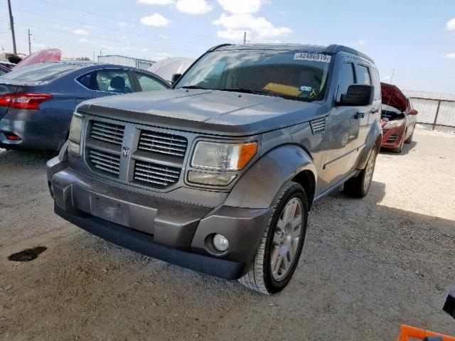 1D4PT4GK1BW602493 - 2011 DODGE NITRO HEAT GRAY photo 2