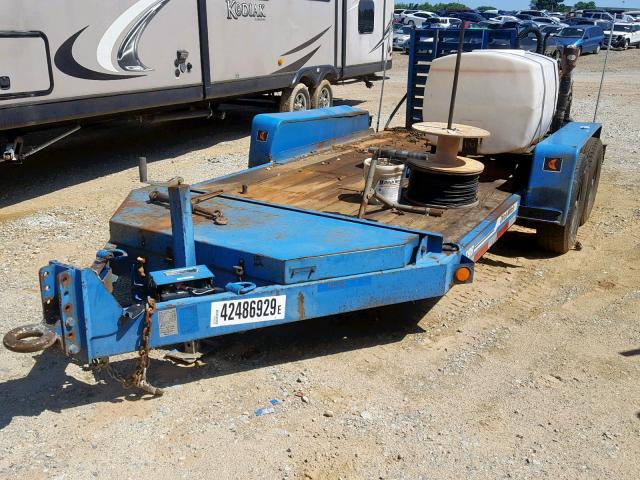 1DSB192K0217W1631 - 2002 DITCH WITCH TRAILER BLUE photo 2