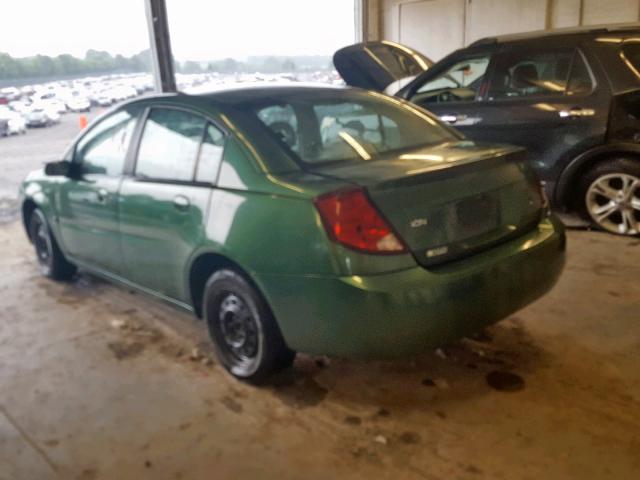 1G8AJ52FX4Z164058 - 2004 SATURN ION LEVEL GREEN photo 3