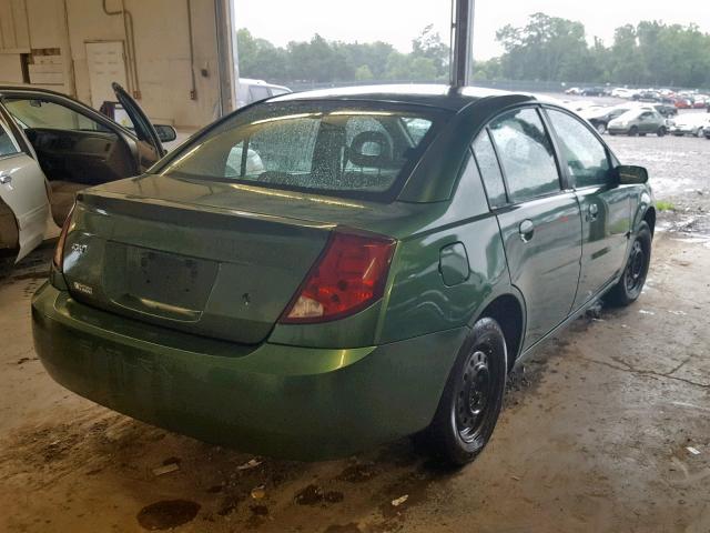 1G8AJ52FX4Z164058 - 2004 SATURN ION LEVEL GREEN photo 4