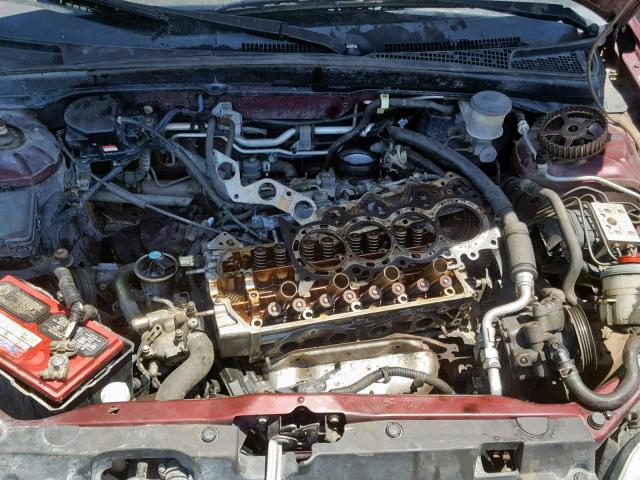 1HGES267X2L071841 - 2002 HONDA CIVIC EX BURGUNDY photo 7