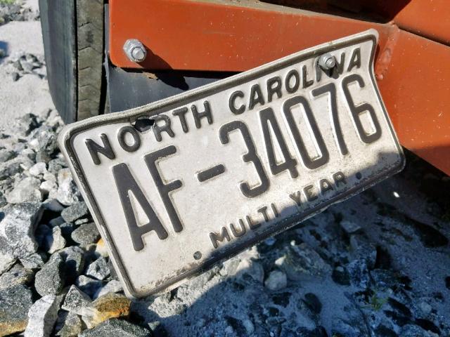 5FTCE1818H2004773 - 2017 MISC TRAILER Բորդո լուսանկար 9