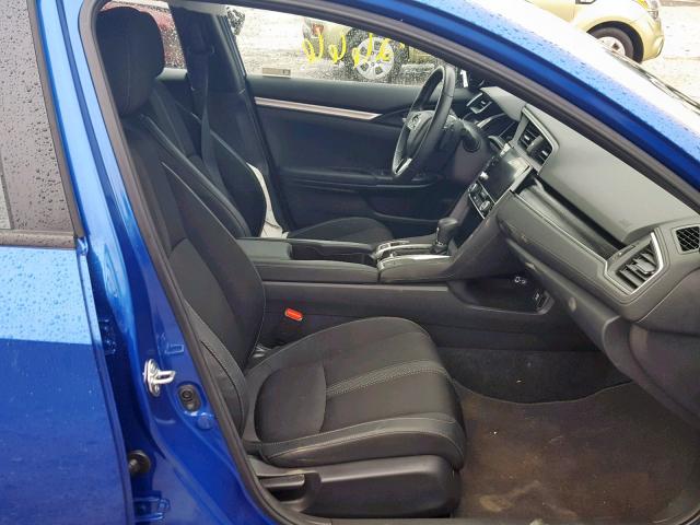 2HGFC2F86KH513537 - 2019 HONDA CIVIC SPOR BLUE photo 5