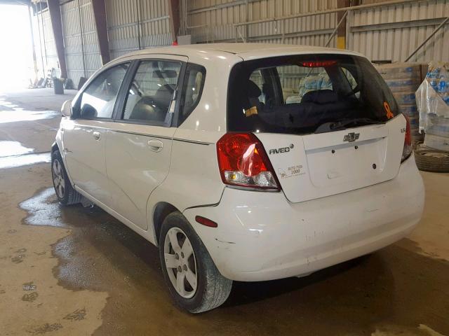 KL1TD66658B087742 - 2008 CHEVROLET AVEO BASE Ağ foto 3