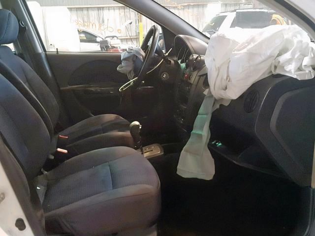 KL1TD66658B087742 - 2008 CHEVROLET AVEO BASE Ağ foto 5