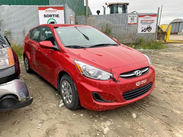 KMHCT5AE3GU261889 - 2016 HYUNDAI ACCENT SE RED photo 1