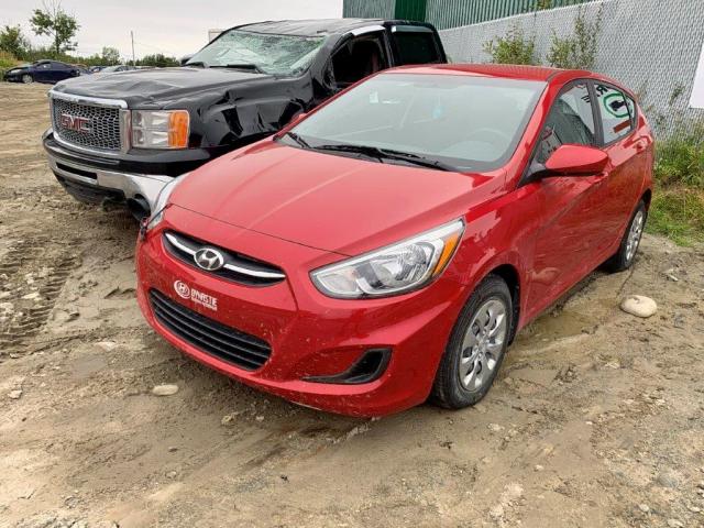 KMHCT5AE3GU261889 - 2016 HYUNDAI ACCENT SE RED photo 2