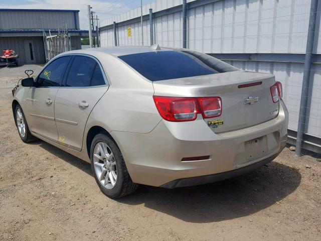 1G11C5SL9EF198218 - 2014 CHEVROLET MALIBU 1LT GOLD photo 3