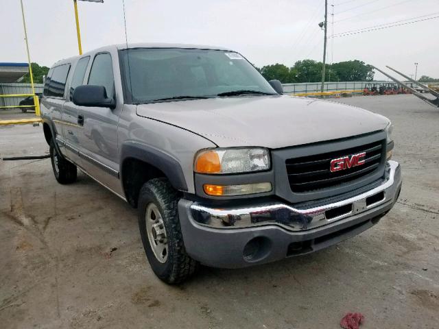 2GTEK19T141328833 - 2004 GMC NEW SIERRA GRAY photo 1