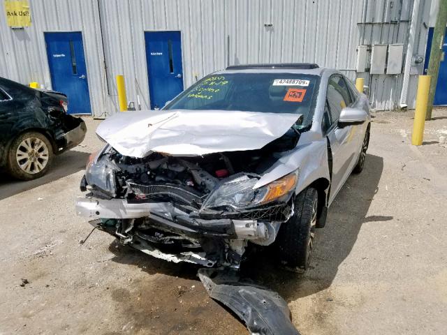 2HGFG3B05FH516879 - 2015 HONDA CIVIC EXL 银色 照片 2