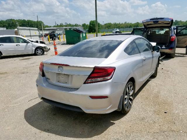 2HGFG3B05FH516879 - 2015 HONDA CIVIC EXL 银色 照片 4