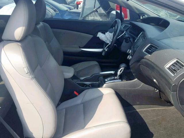 2HGFG3B05FH516879 - 2015 HONDA CIVIC EXL 银色 照片 5