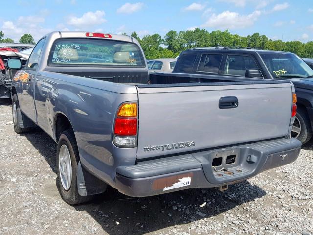 5TBJN32161S206914 - 2001 TOYOTA TUNDRA GRAY photo 3