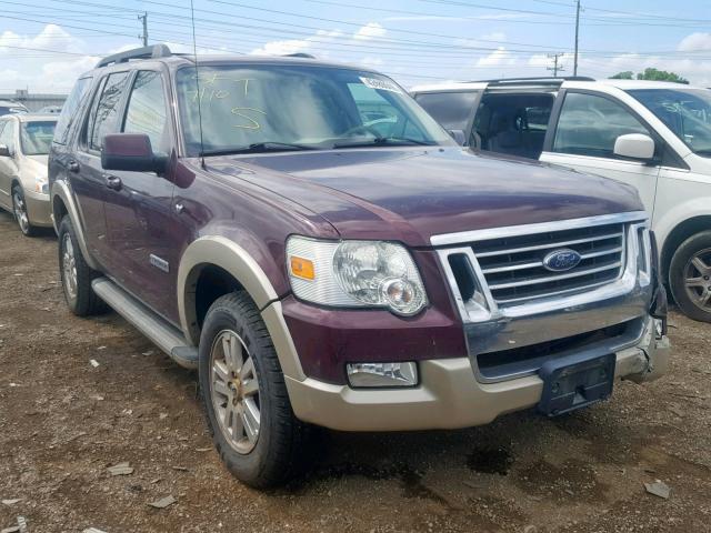 1FMEU748X8UA14443 - 2008 FORD EXPLORER E PURPLE photo 1