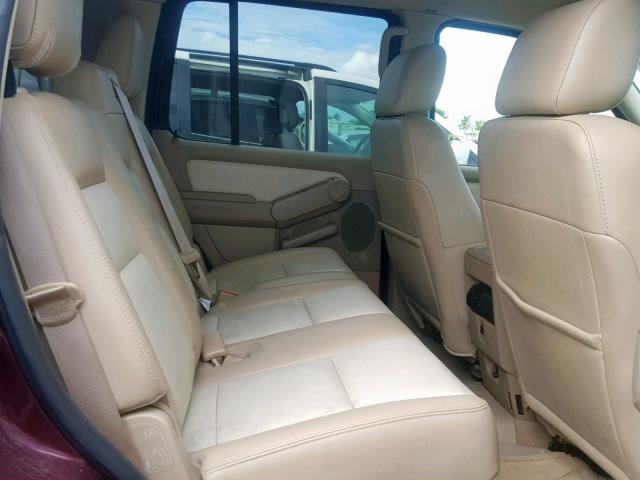 1FMEU748X8UA14443 - 2008 FORD EXPLORER E PURPLE photo 6