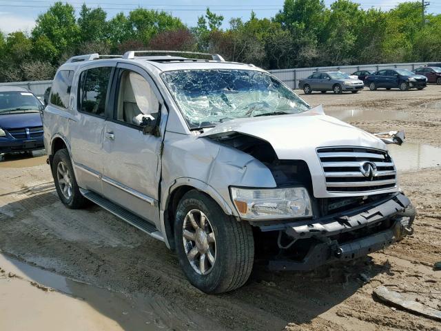 5N3AA08A96N808215 - 2006 INFINITI QX56 SILVER photo 1